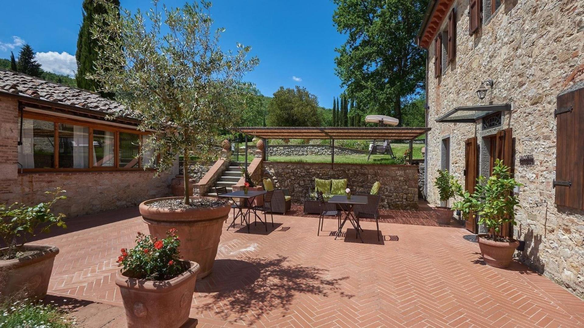 La Corte Del Chianti Classico กาโยเล อิน เคียนติ ภายนอก รูปภาพ